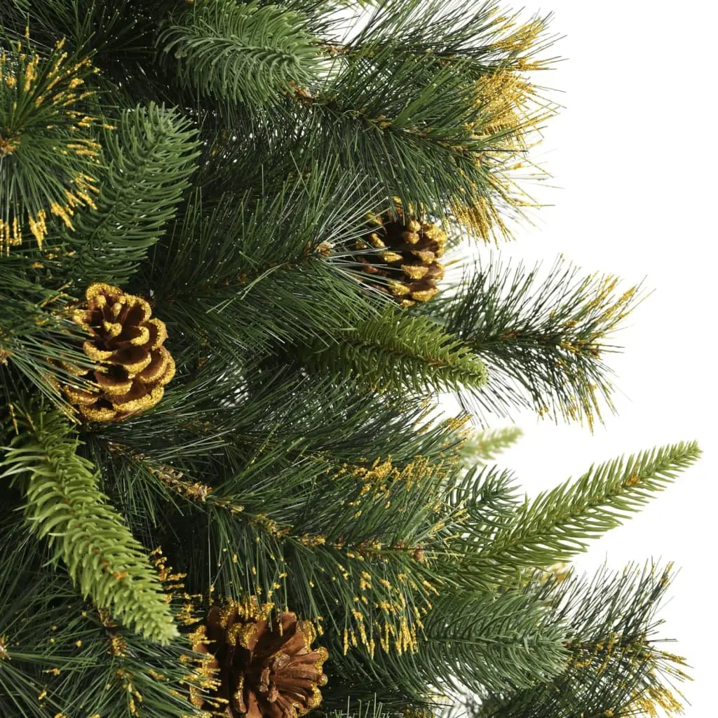 Artificial Christmas Tree 180cm Green PE Tips Cones