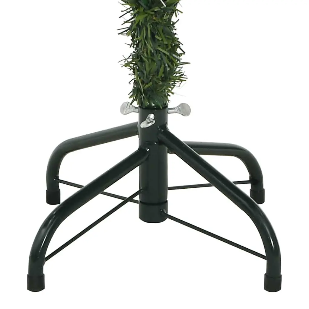 Artificial Christmas Tree Hinged 120cm White with Cones Berries