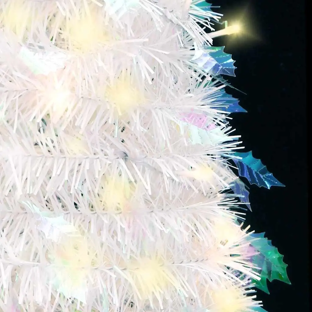 Artificial Christmas Tree 180cm White 150 LEDs 8 Lighting Modes