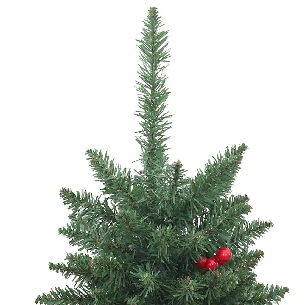 Artificial Christmas Trees 120cm Green LED Lighted Decoration 2 Piece