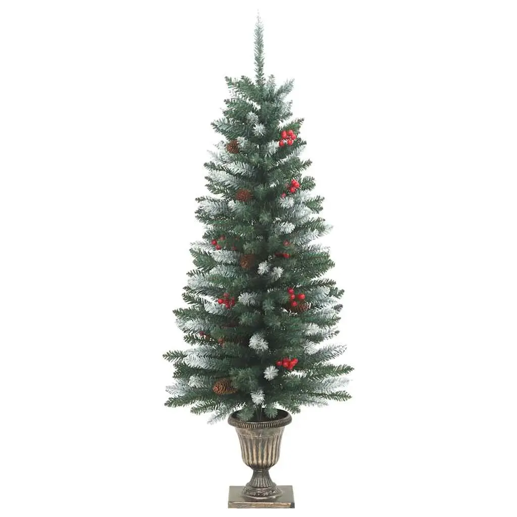 Artificial Christmas Tree Green 120cm 100 LEDs 8 Lighting Modes