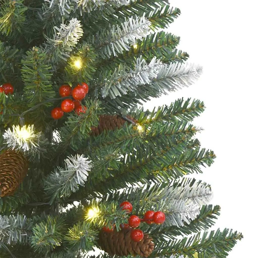 Artificial Christmas Tree Green 120cm 100 LEDs 8 Lighting Modes