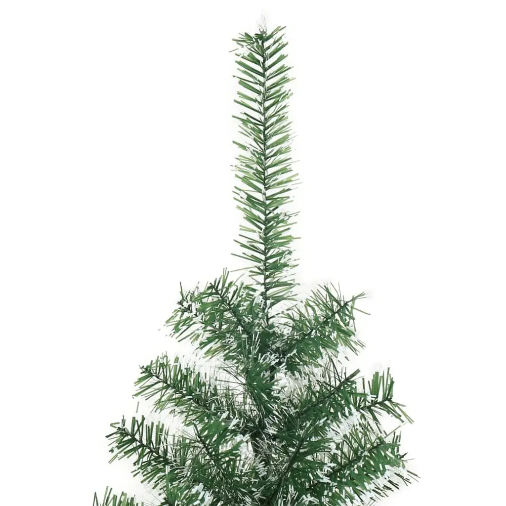 Artificial Christmas Tree 210cm Green Flocked Snow Realistic