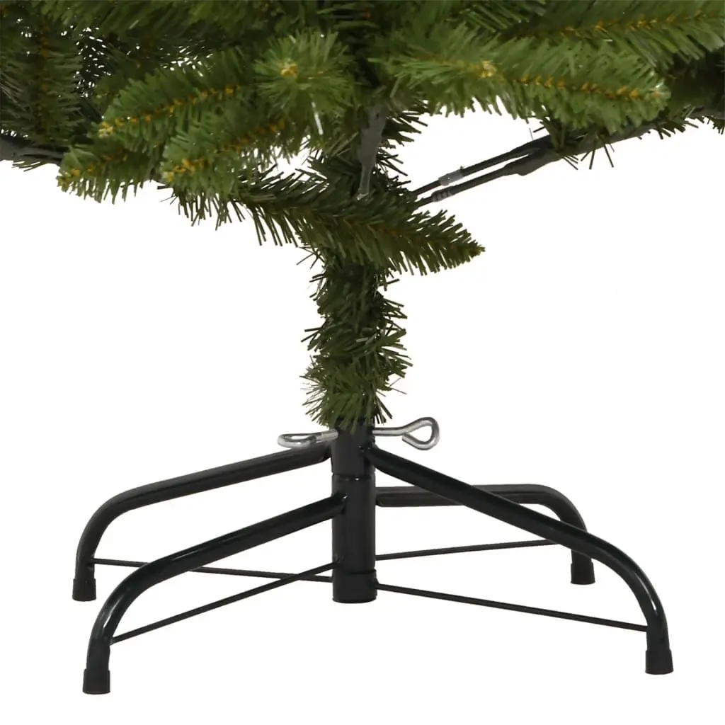 Artificial Christmas Tree 210cm Hinged Green Realistic
