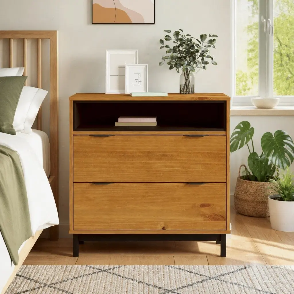 Brown Drawer Cabinet for Long-lasting Use