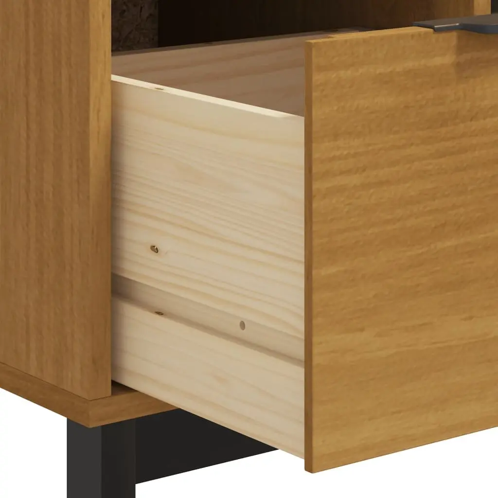 4 Drawer Storage Organizer in Solid Pine