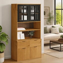 Reliable Wooden Highboard for Smart Storage Solutions