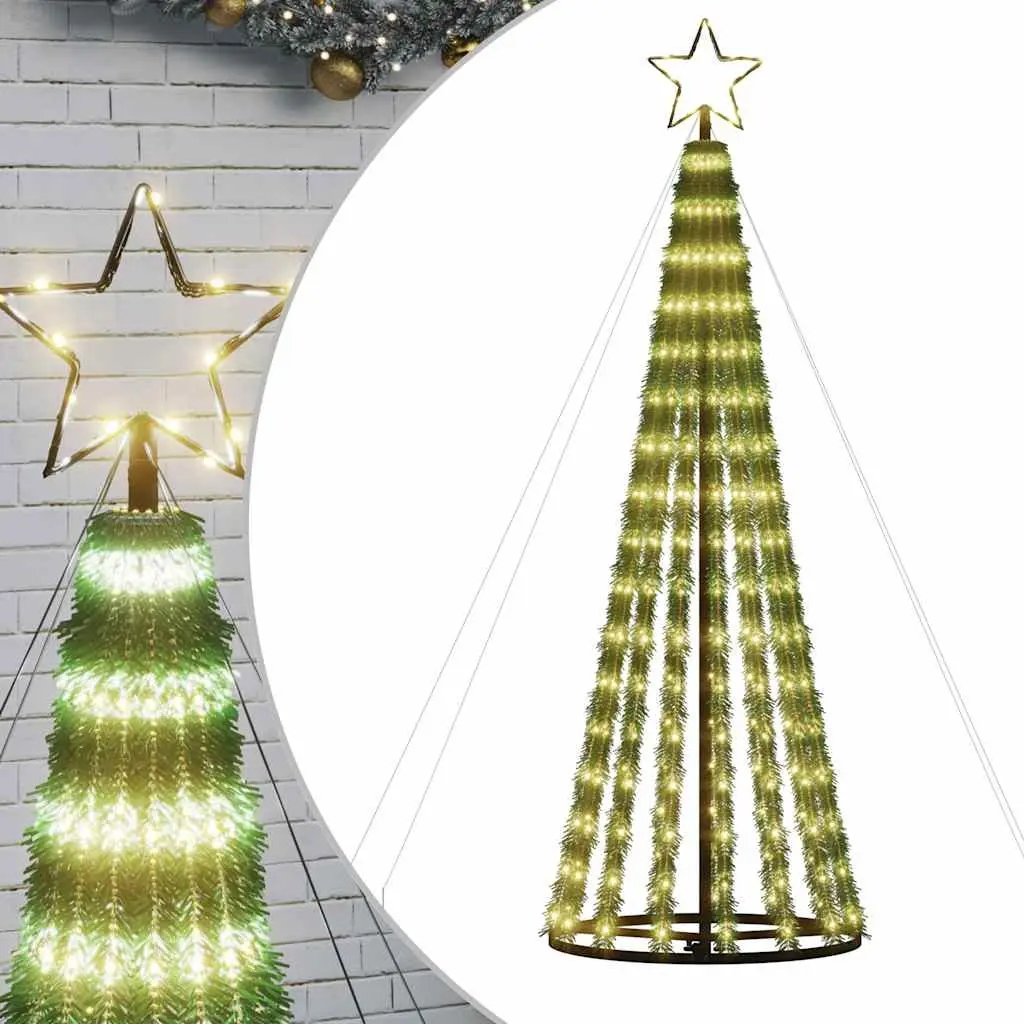 LED Christmas Tree Pre Lit 180cm Warm White Home Decor