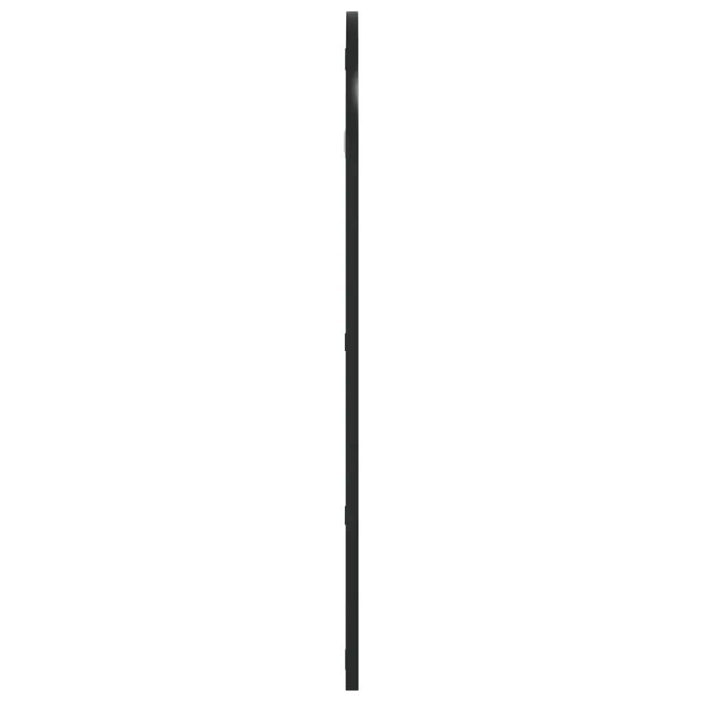 Wall Mirror Arch Black 40x80 cm Iron Frame Bedroom Hallway Living Room Decor