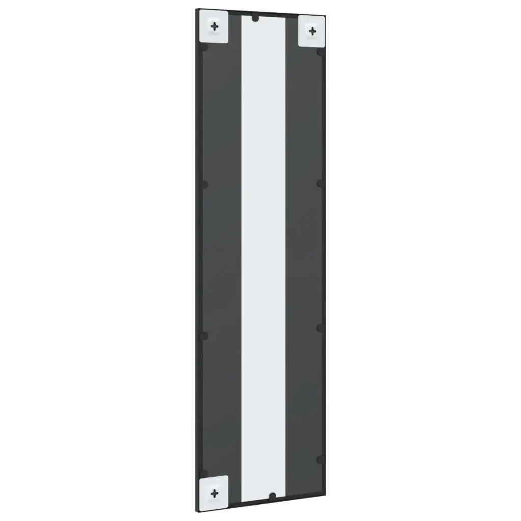 Wall Mirror Black 30x100 cm Vertical Horizontal Mount Home Decor