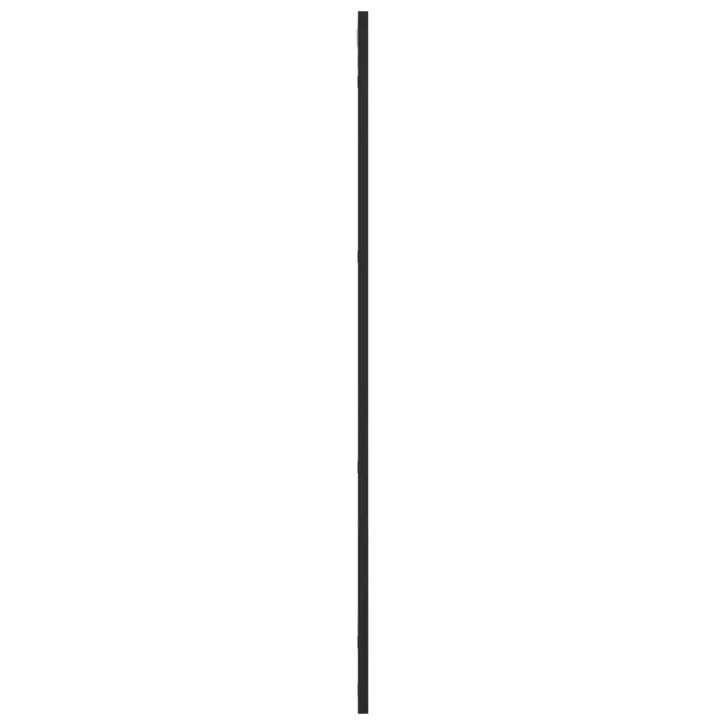 Wall Mirror Rectangle Black 50x100 cm Bathroom Bedroom Living Room Decor Mounted
