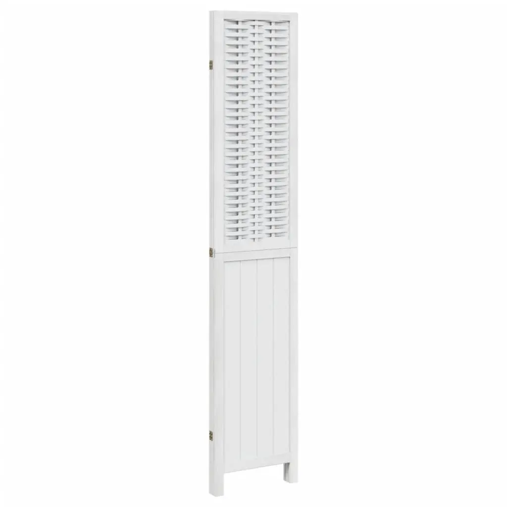 Room Divider Folding Privacy Screen 3 Panels White Indoor Partition