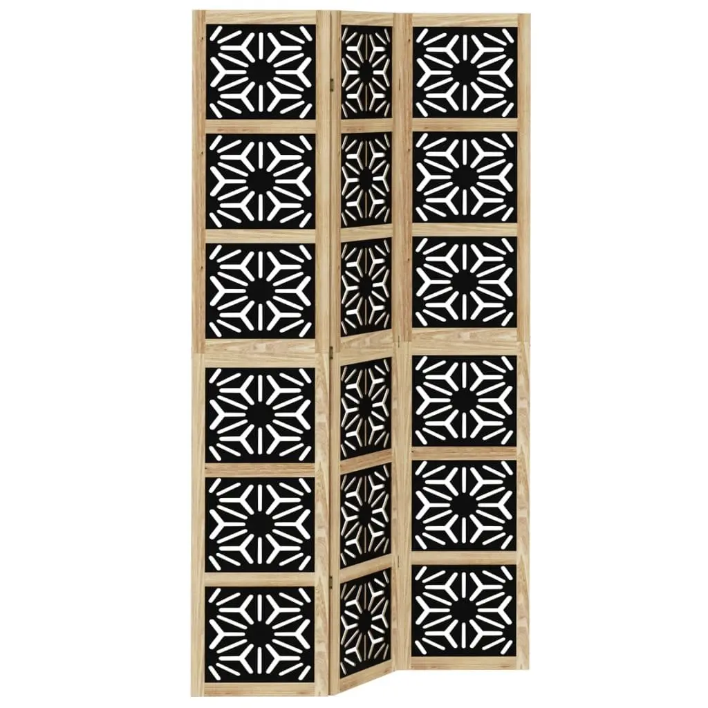 Room Divider 3 Panels Folding Privacy Screen Partition Decorative Home Office