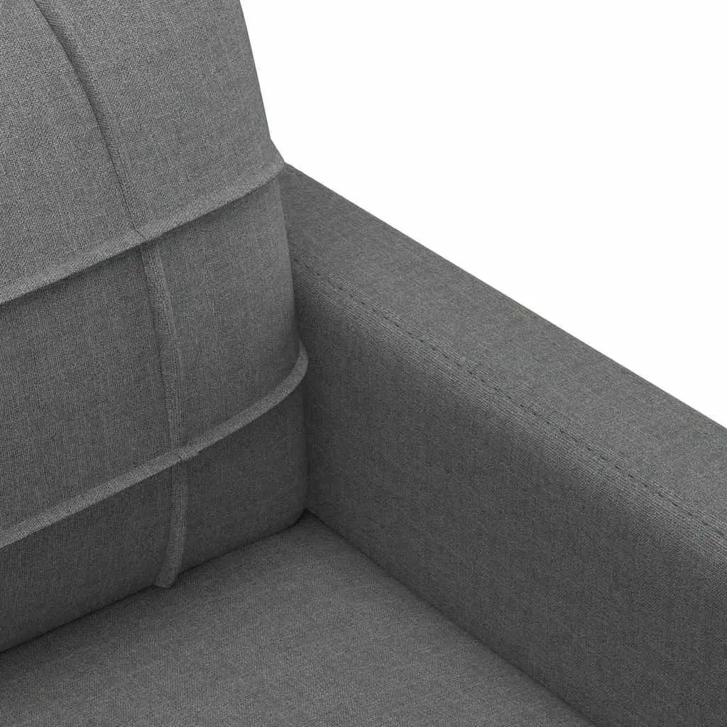 Grey Fabric Armchair