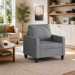 Reliable Grey Armchair - Comfort Meets Value