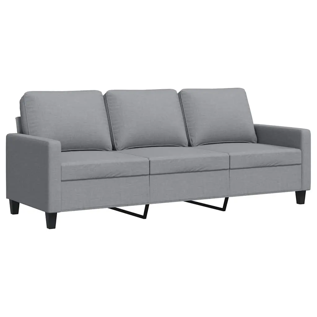 Grey 3-Seater Sofa for Comfort and Style