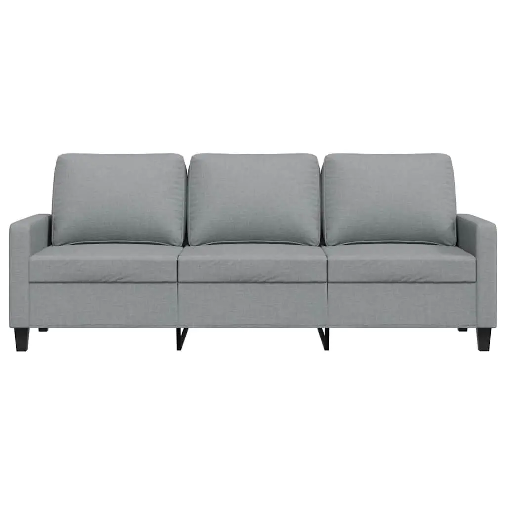 Grey 3-Seater Sofa for Comfort and Style