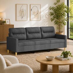 Comfortable 3-Seater Sofa: Practical and Durable