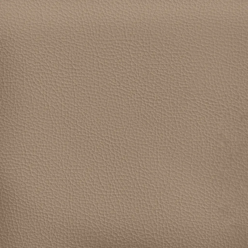 2-Seater Sofa Brown Faux Leather Modern Lounge Couch