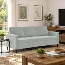 Comfortable and Stylish Grey Velvet Sofa for Every Home