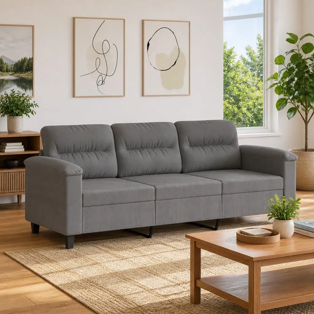 3-Seater Sofa in Grey