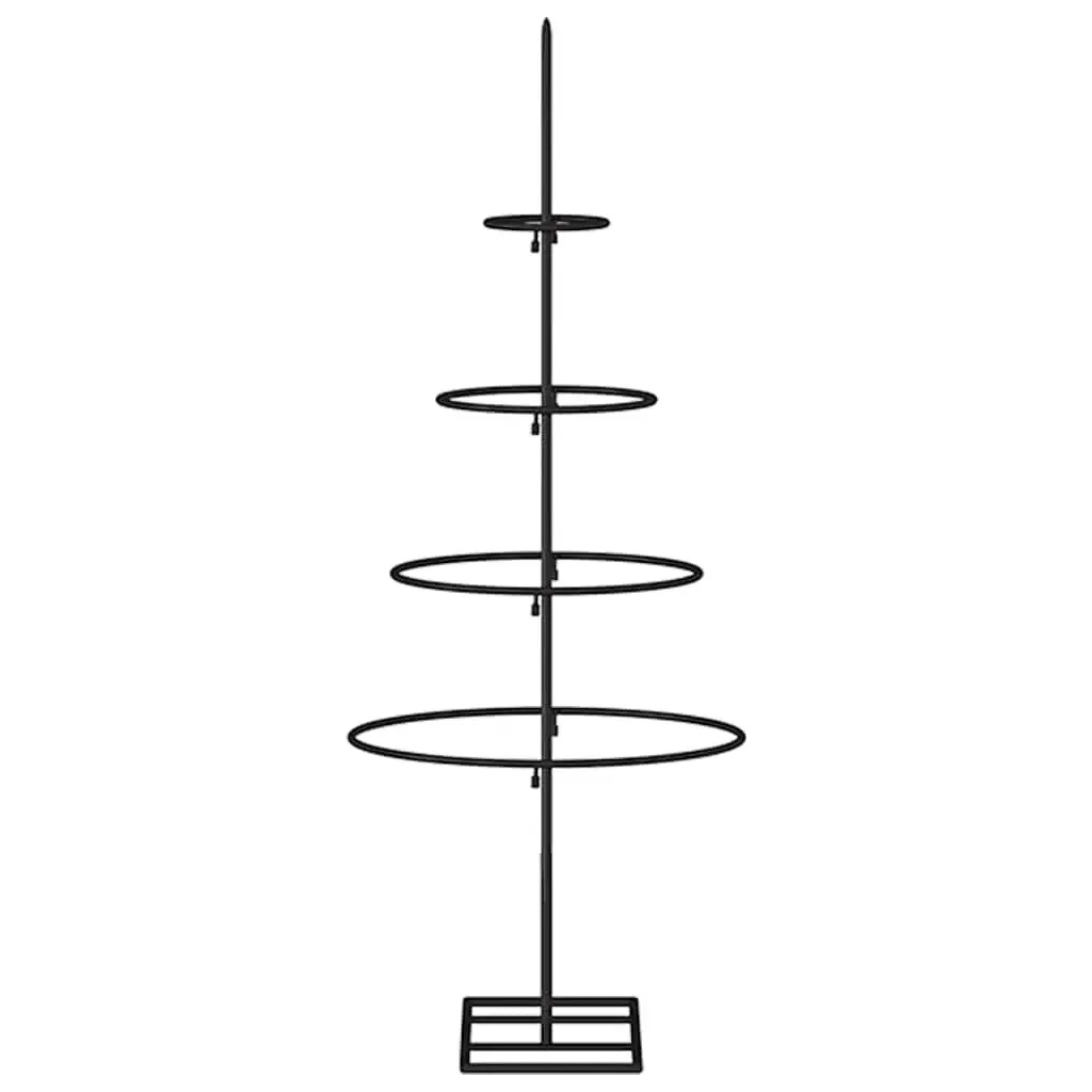 Black Metal Christmas Tree Frame 60cm