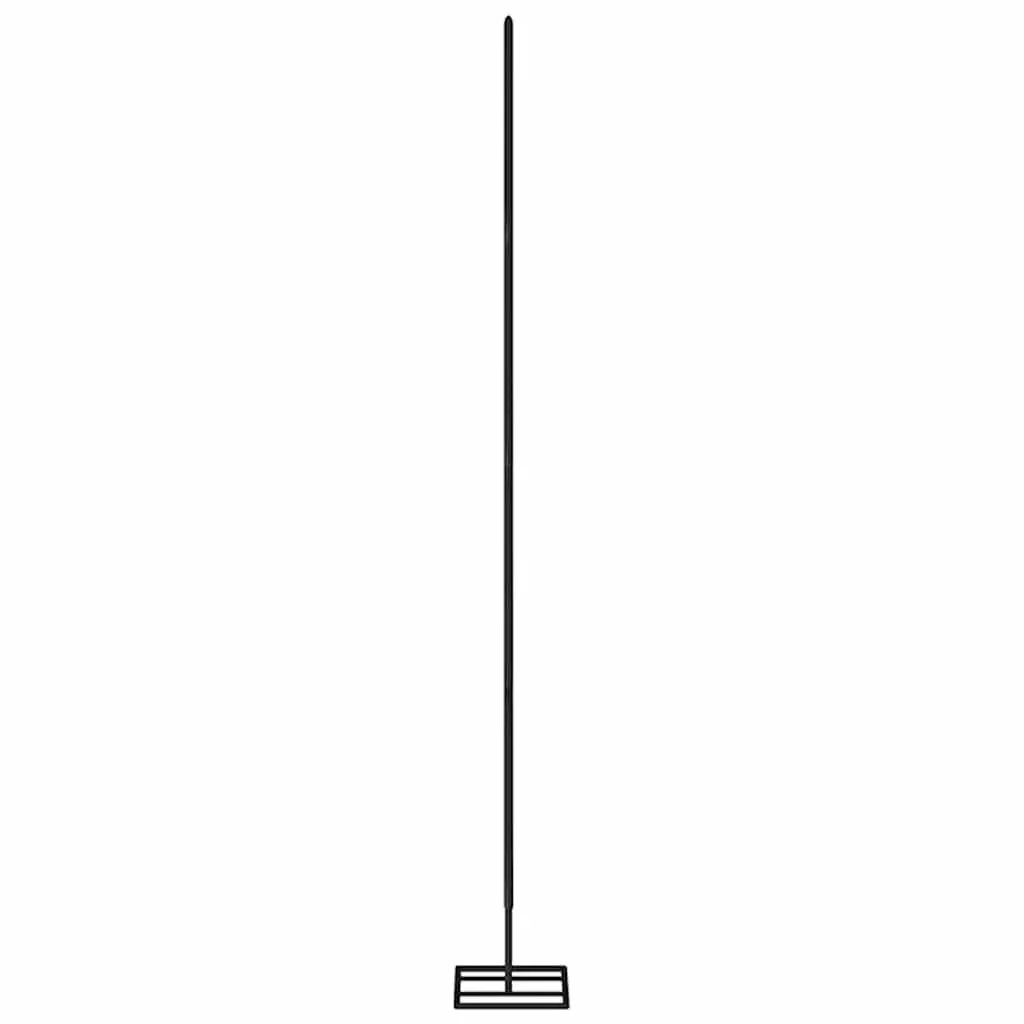 Metal Christmas Tree Frame DIY Decoration 125cm Black Modern