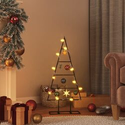 Affordable 60cm Black Metal Christmas Tree Frame Value