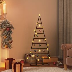 Reliable Black 125cm Metal Christmas Tree Frame for Your Home