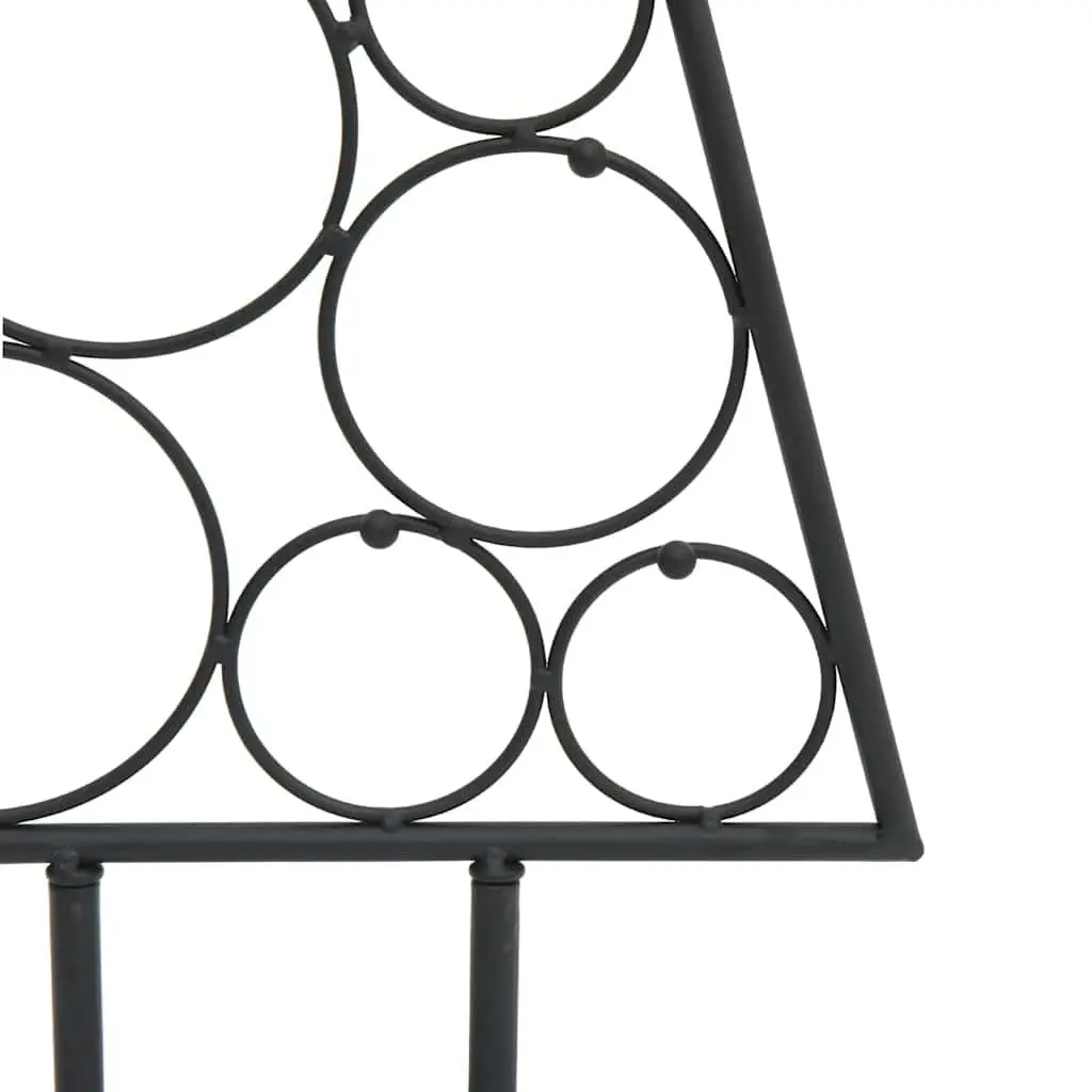 Black Metal Frame Christmas Tree 90cm DIY Modern Holiday Home Decoration