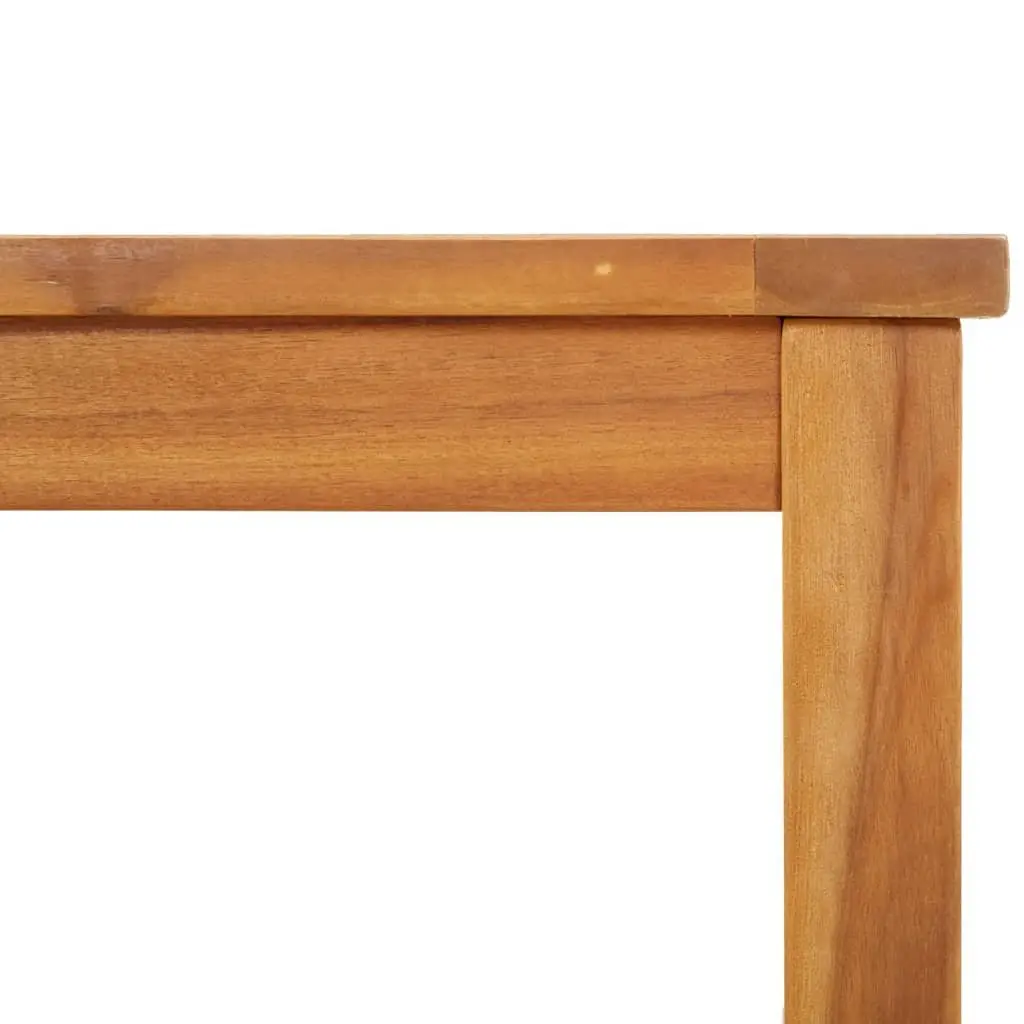Wooden Coffee Table 40x40x36 cm Solid Acacia Side Table Garden Patio Furniture