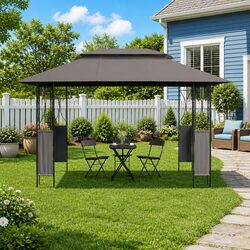 Reliable Gazebo with Roof: Steel Frame, 400x300x270 cm