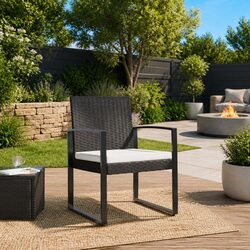 Reliable and Stylish Outdoor Chairs Set of 2 - Brown
