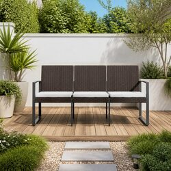 Comfortable 3-Seater Garden Bench: Value for Your Space