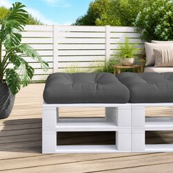 Reliable Pallet Cushion Anthracite 50x50x12 cm for Comfort