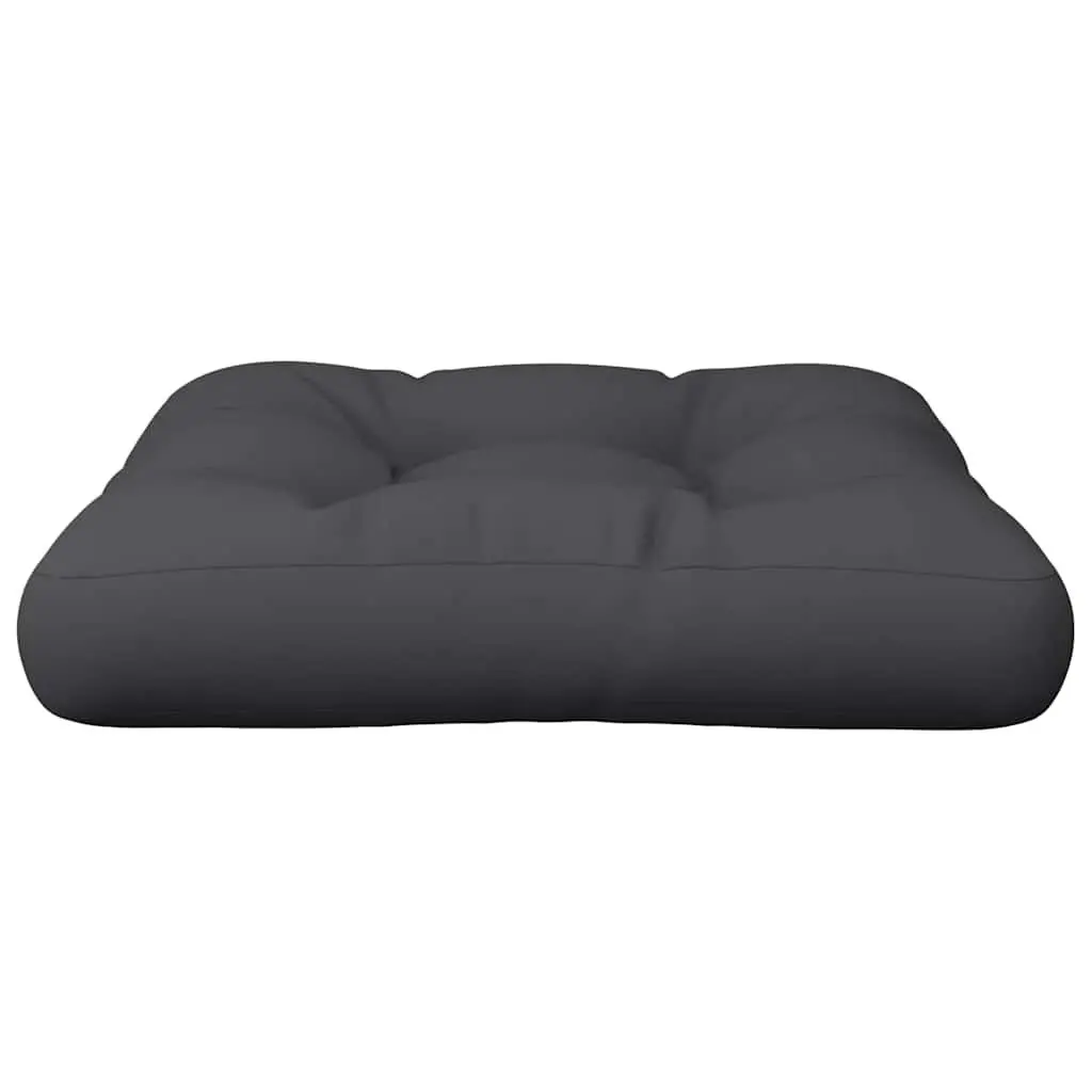Pallet Cushion Outdoor Garden Sofa Seat Pad 50x50x12 cm Black