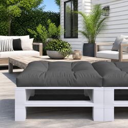 Comfortable Grey Pallet Cushion - Quality You Can Trust