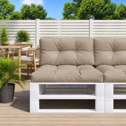 Comfortable and Durable Taupe Pallet Cushions for You