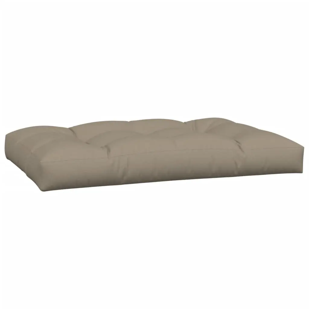 Pallet Cushions Indoor Outdoor Seating Pad 2 Piece Taupe