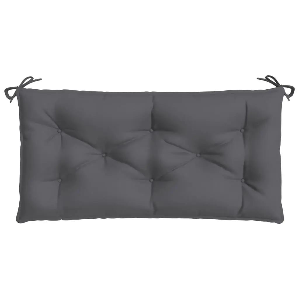 Garden Bench Cushion Outdoor Patio Seat Pad 100x50x7cm Anthracite Oxford Fabric