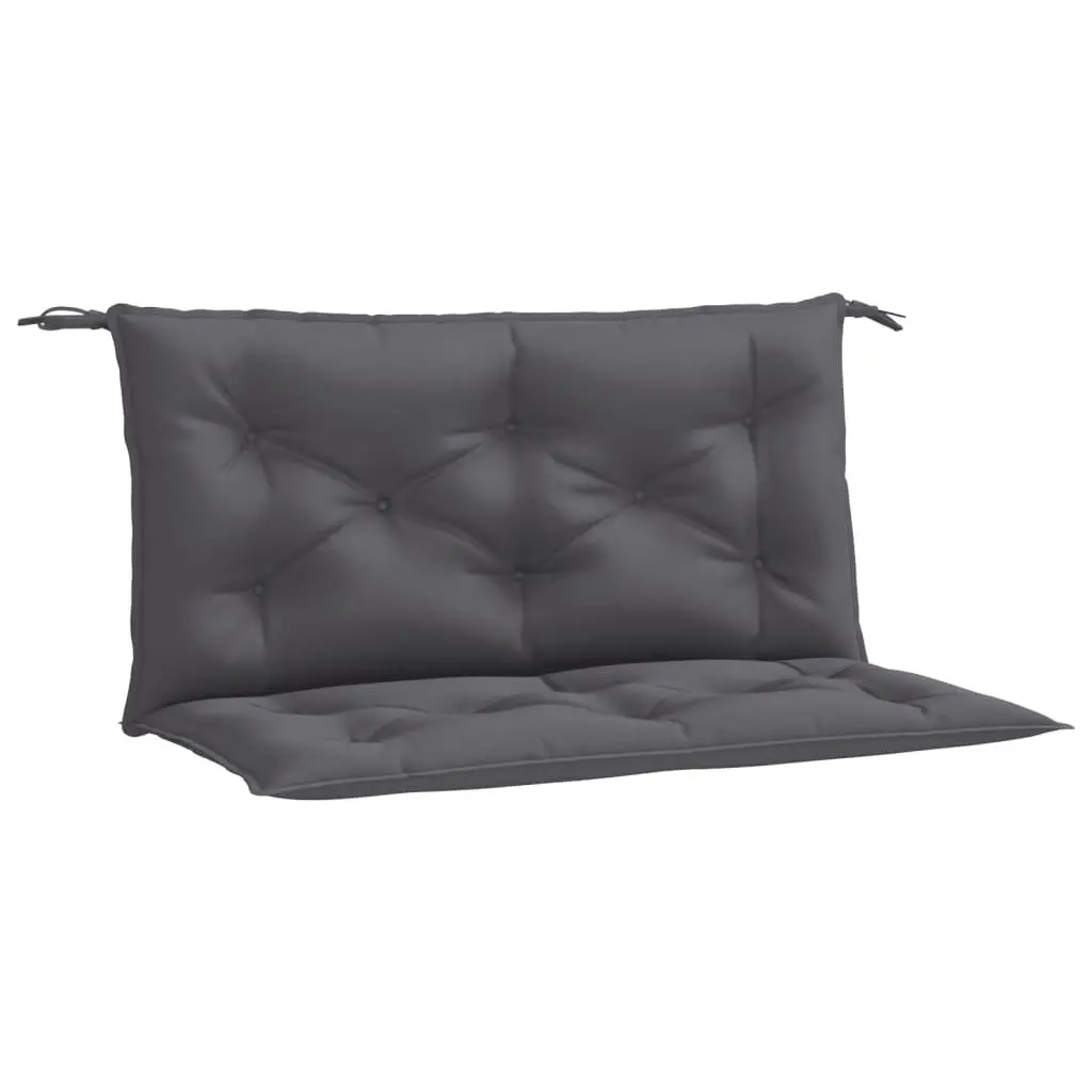 Garden Bench Cushions Outdoor Seat Pad 100 x 50 x 7 cm Anthracite