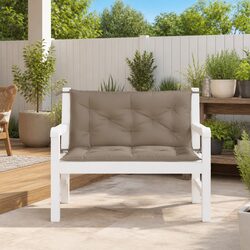 Comfortable and Durable Taupe Outdoor Cushions, 2 pcs