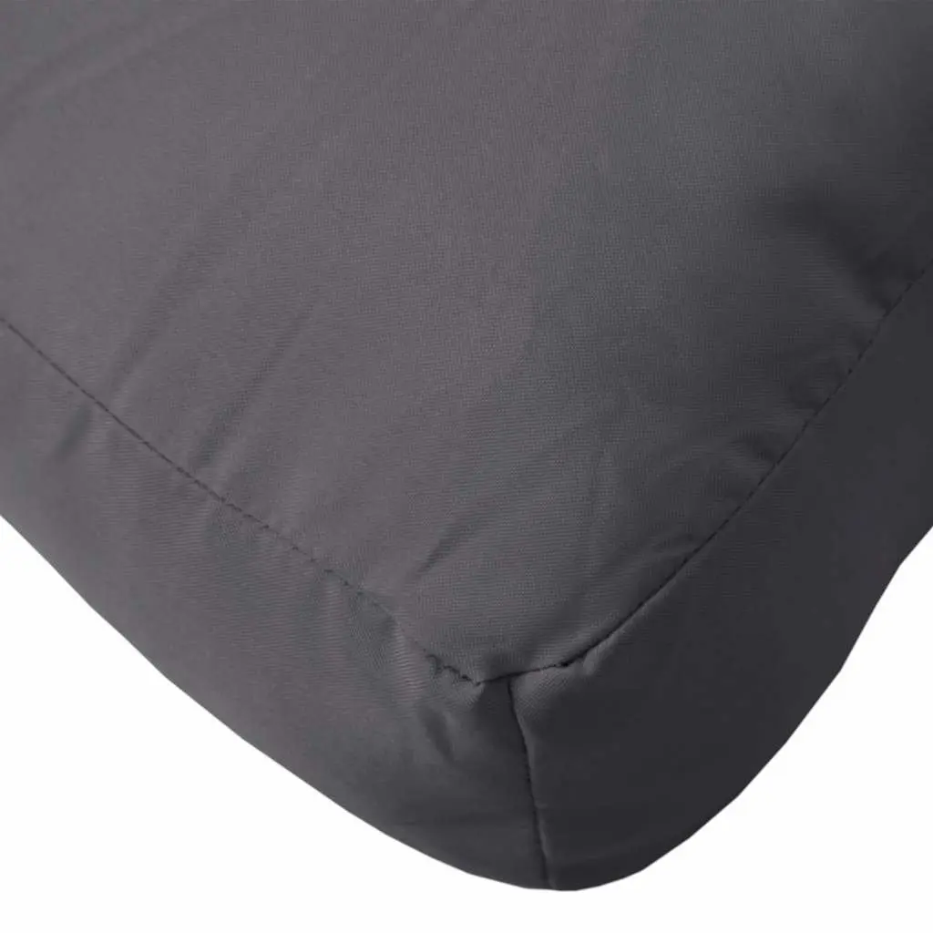 Pallet Cushion Anthracite 60x60x9.5 cm Oxford Fabric Outdoor Garden Seat Pad