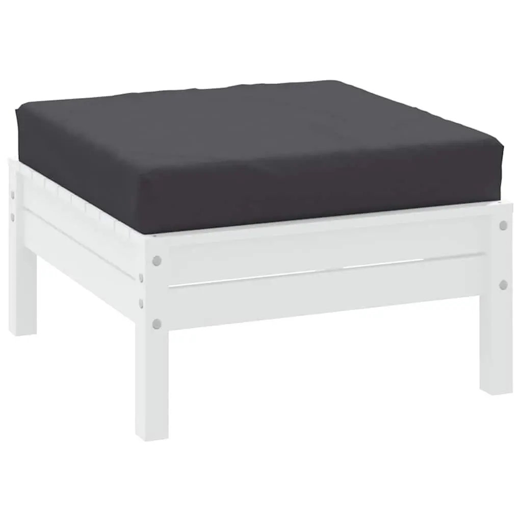 Pallet Cushion Anthracite 60x60x9.5 cm Oxford Fabric Outdoor Garden Seat Pad