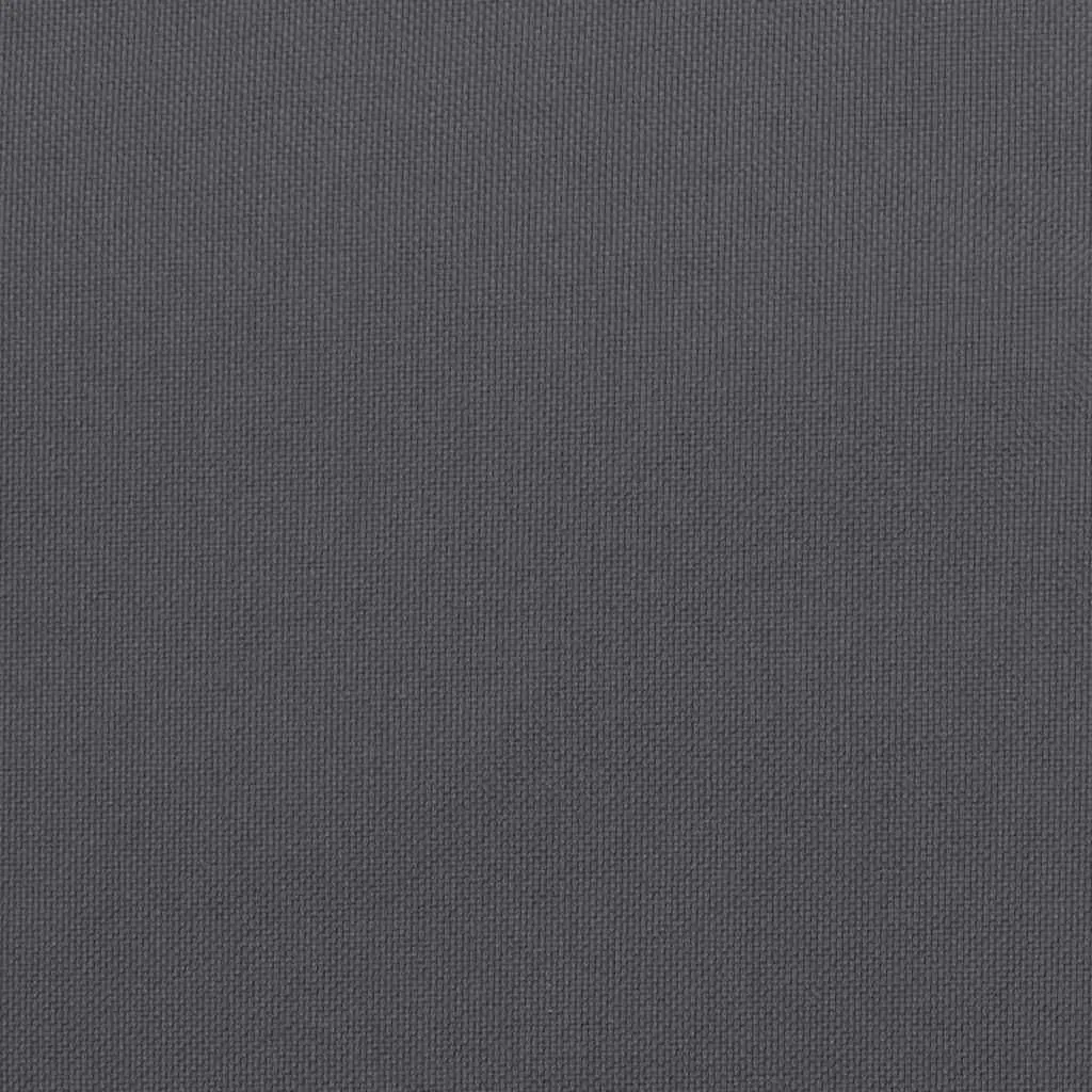 Pallet Cushion Anthracite 60x60x9.5 cm Oxford Fabric Outdoor Garden Seat Pad