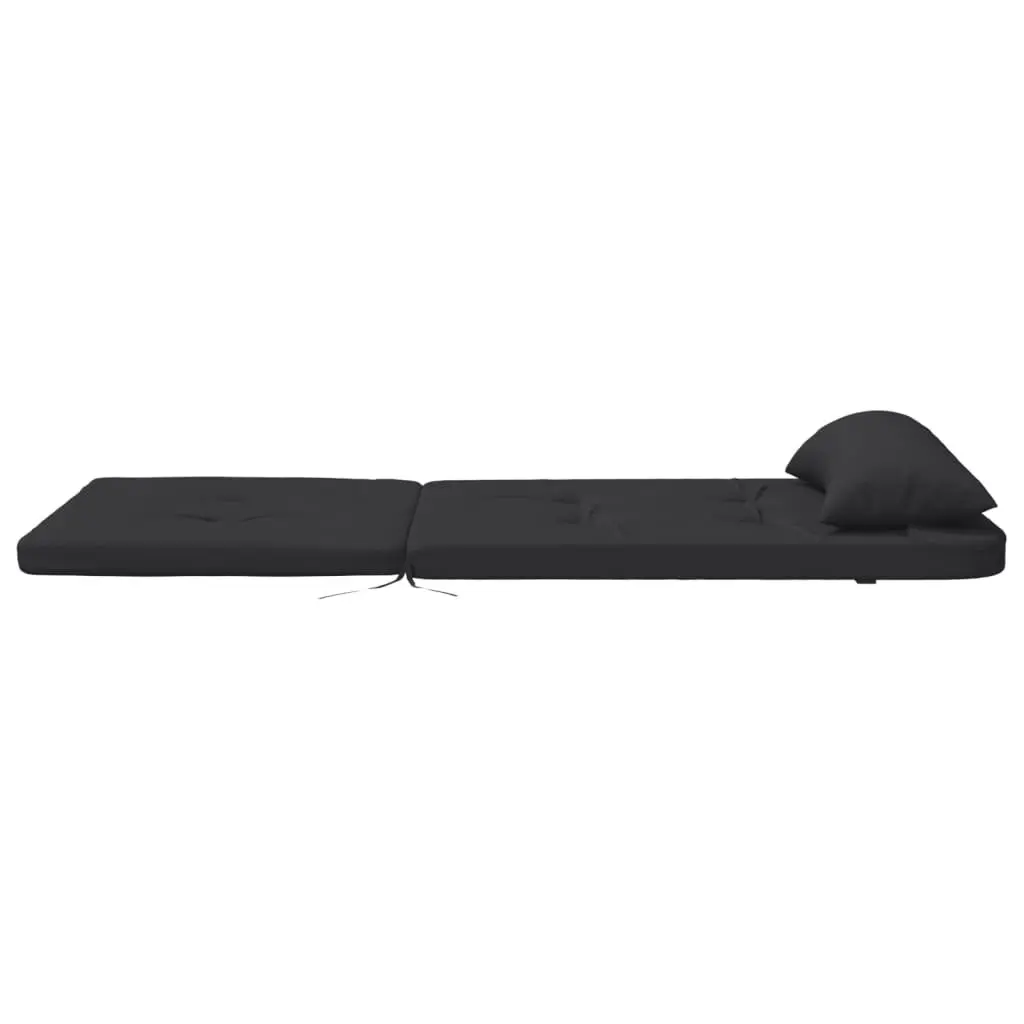 Adirondack Chair Cushions Outdoor Use 2 Pieces Black Oxford Fabric