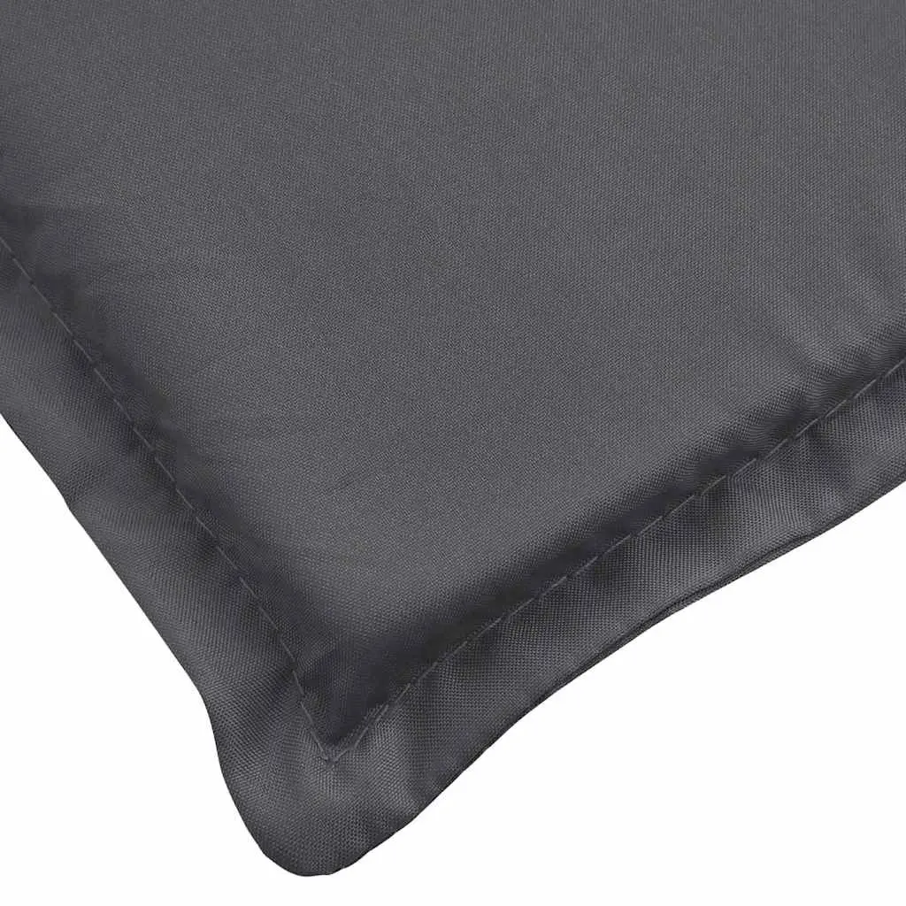 Anthracite Sun Lounger Cushion for Comfort