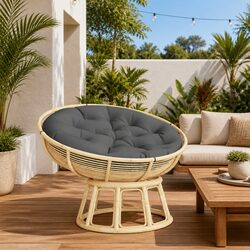 Reliable Round Anthracite Cushion for Ultimate Comfort