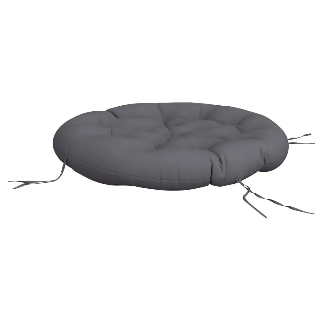 Round Cushion Outdoor Seat Pad 100 cm Anthracite Garden Patio Furniture