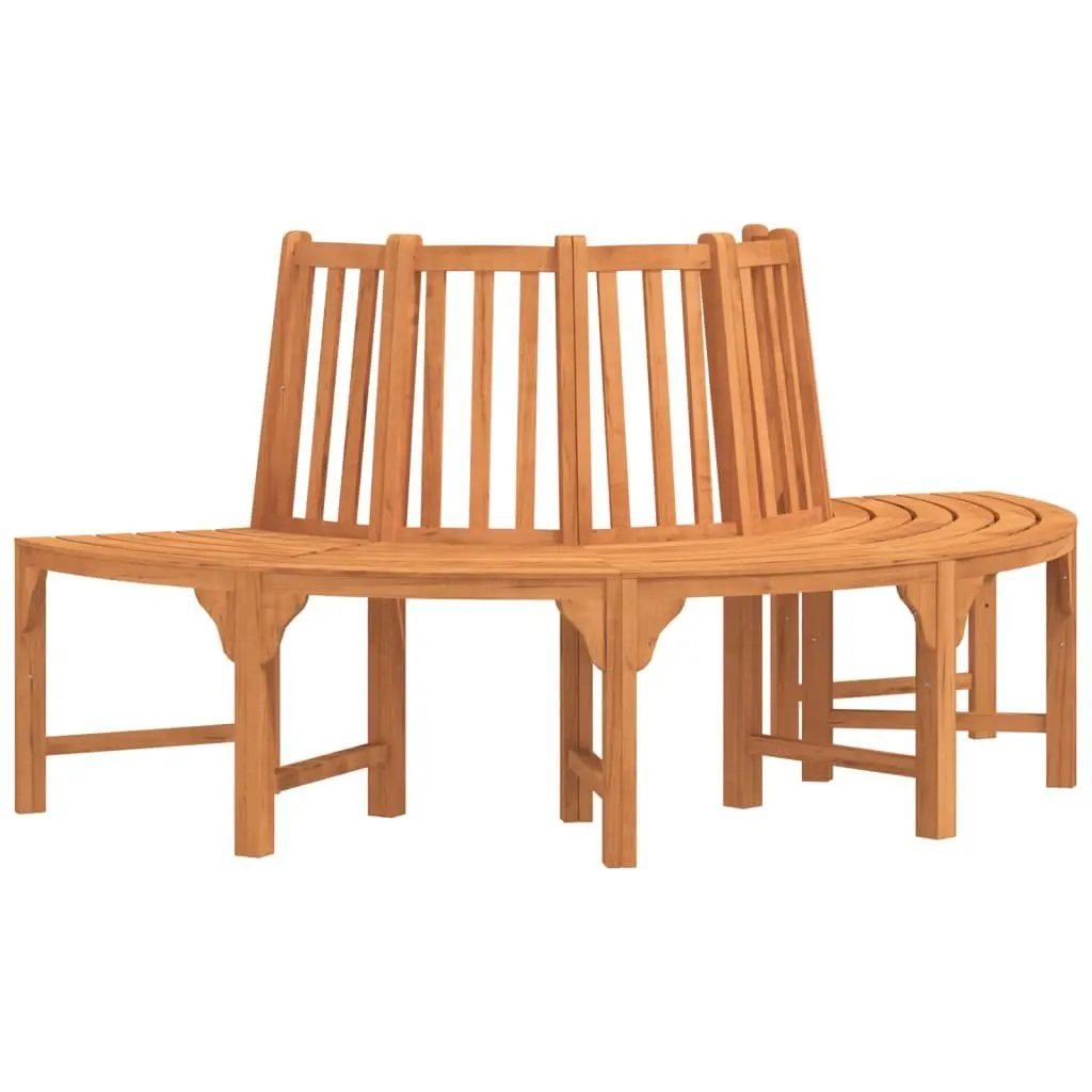 Half Round Tree Bench